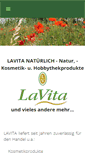Mobile Screenshot of kosmetikprodukte-naturprodukte-hobbythek.de