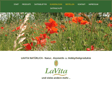 Tablet Screenshot of kosmetikprodukte-naturprodukte-hobbythek.de